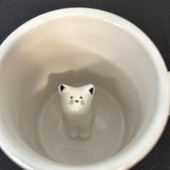Earthenware Surprise Kitty Cat Mom Mug - Picture 2 of 4